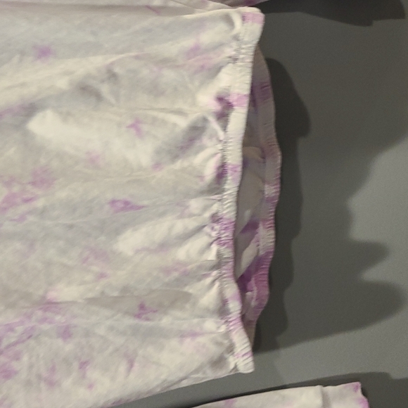 Disney Front/Back Characters Tie Dye Gathered Long Sleeve Tee Sz. XS - Picture 4 of 6